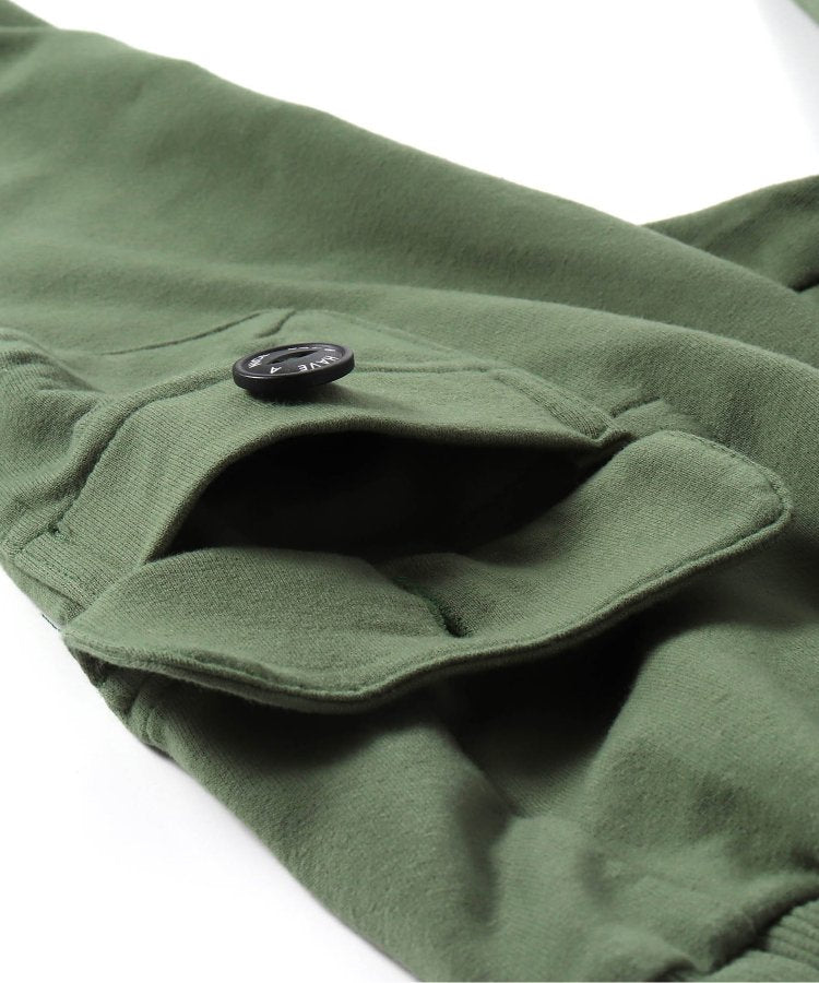 側口袋短袖T恤褲 10分褲