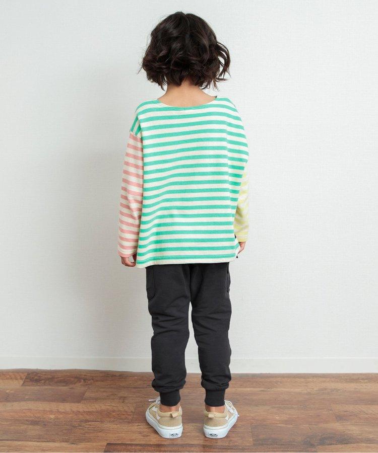 側口袋短袖T恤褲 10分褲