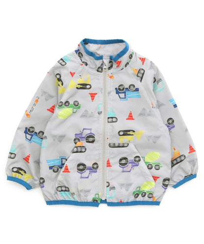 工作車柄口袋式防風外套