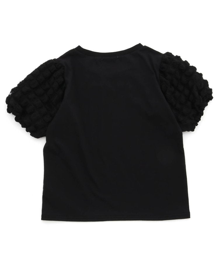 泡泡袖漸變短袖T-shirt
