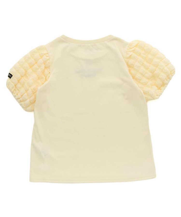 泡泡袖漸變短袖T-shirt