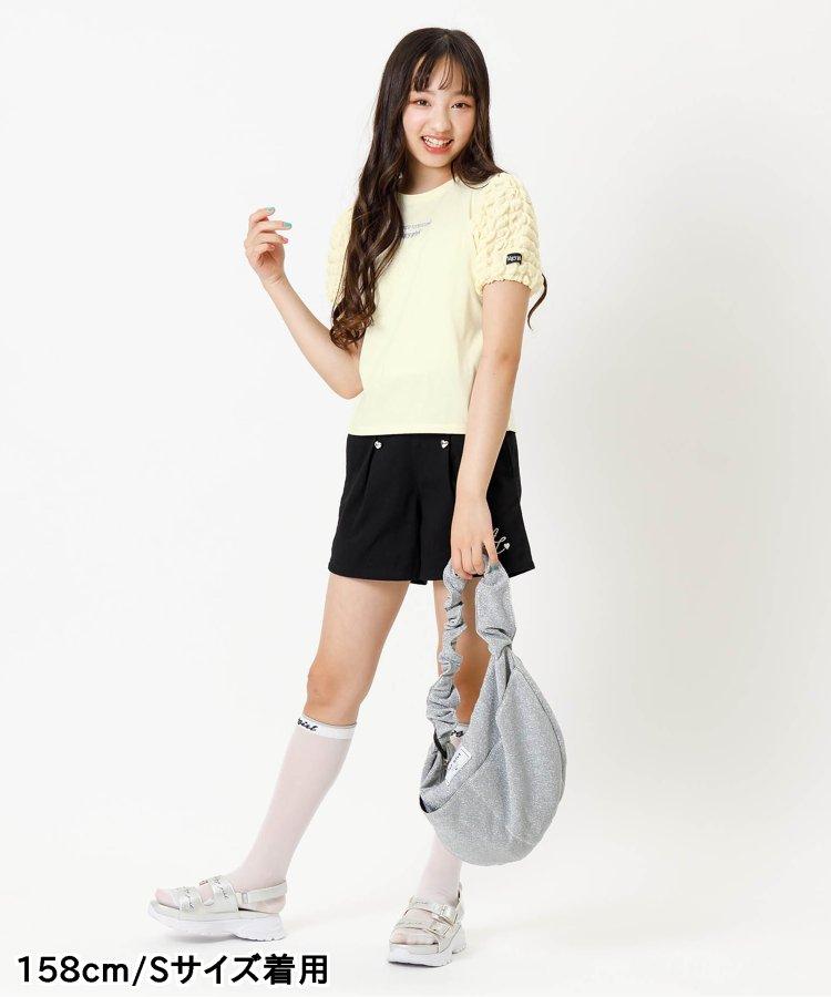 泡泡袖漸變短袖T-shirt