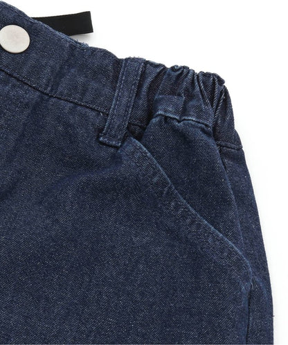 繫帶牛仔短褲