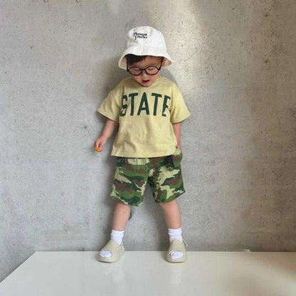 全印花攀巖短褲 五分褲