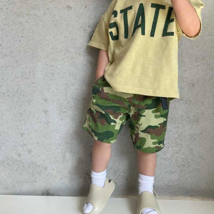 全印花攀巖短褲 五分褲