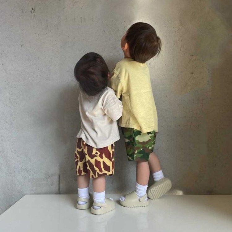 全印花攀巖短褲 五分褲