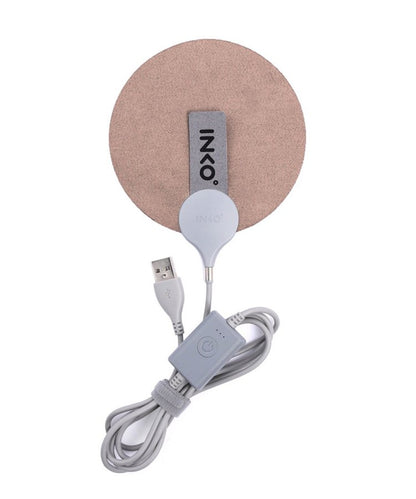 INKO USB手套暖手器 仿麂皮 紅木