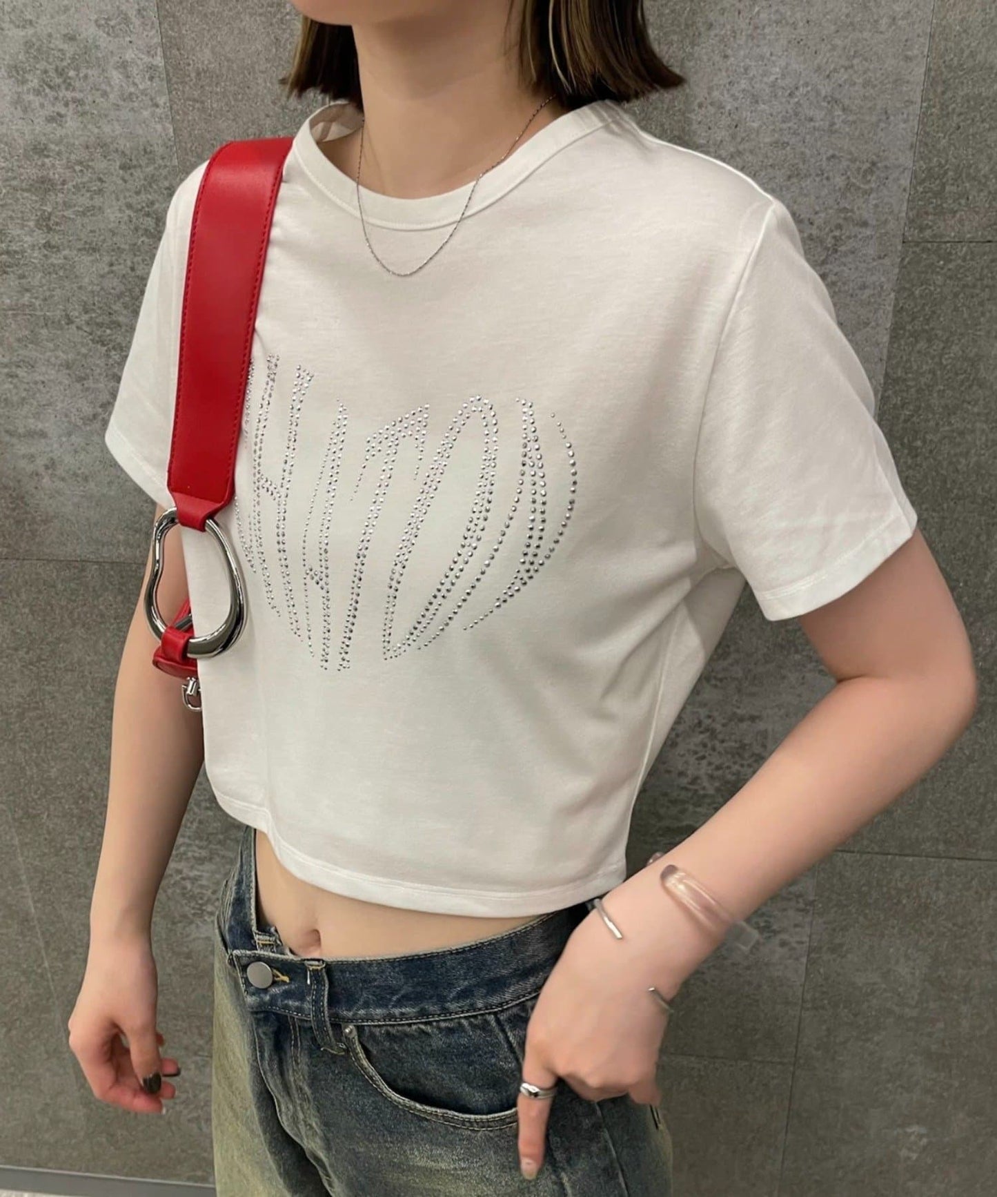 【3色展開】亮片T恤