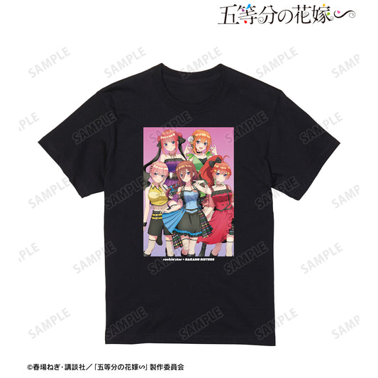 《五等分的新娘》∽_(尺碼/L)_rockin’star合作 描繪新作 集合 搖滾偶像版 T恤 男士