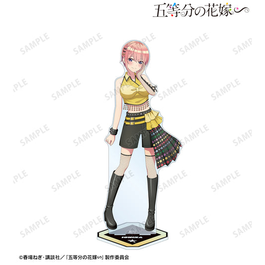 《五等分的新娘》∽_rockin’star合作 描繪中 中野一花 搖滾偶像版 特大亞克力立牌