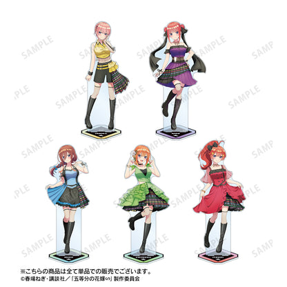 《五等分的新娘》∽_rockin’star合作 描繪中 中野一花 搖滾偶像版 特大亞克力立牌