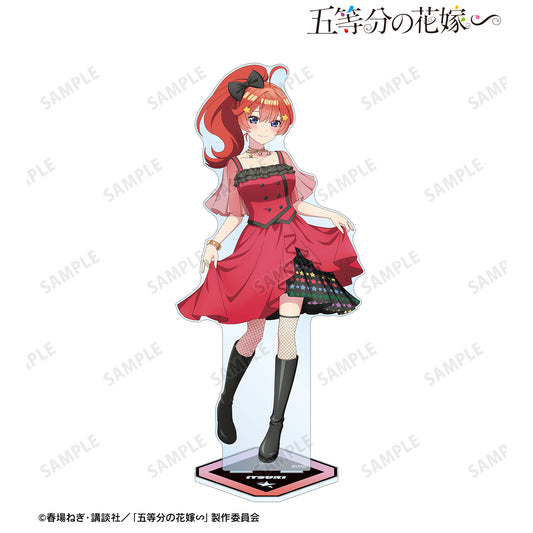 《五等分的新娘》∽_rockin’star合作 描繪中 五月中野 搖滾偶像版 特大亞克力立牌