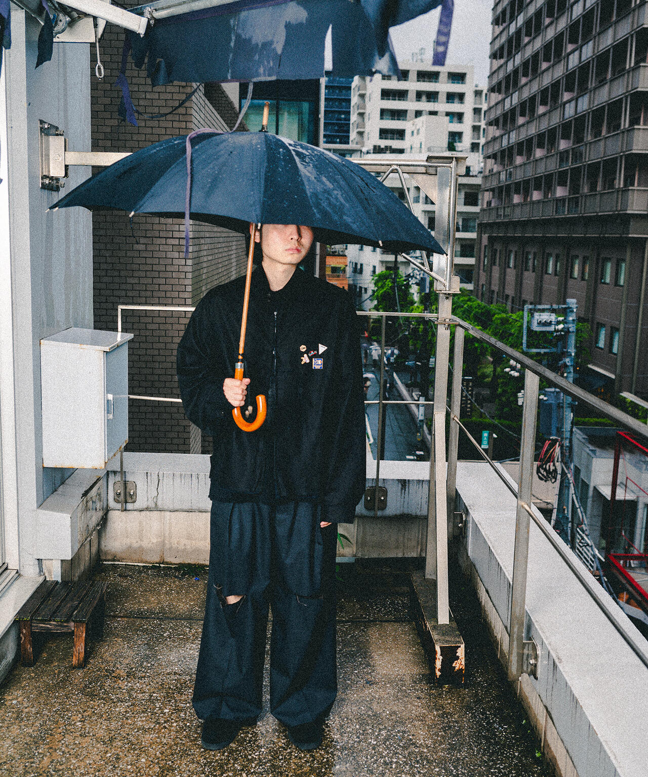 ANCELLM/安瑟爾姆/拼接夾克外套 專屬