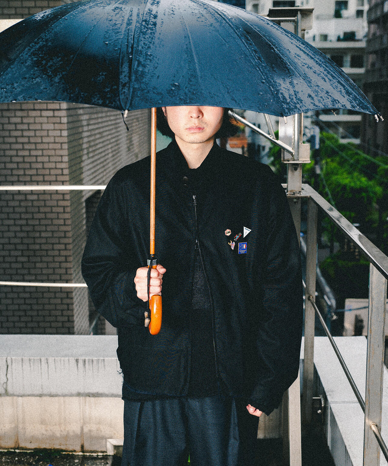 ANCELLM/安瑟爾姆/拼接夾克外套 專屬