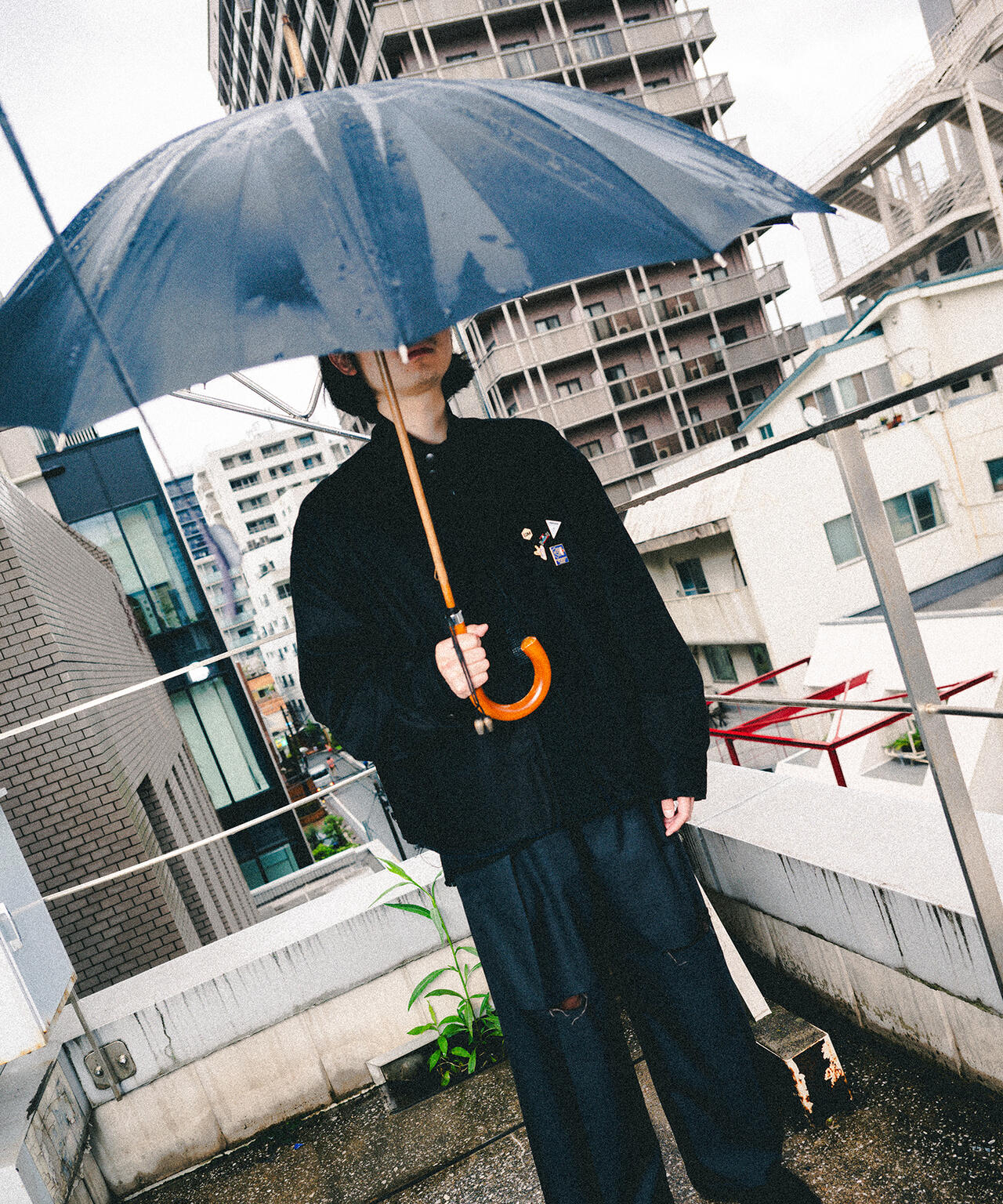 ANCELLM/安瑟爾姆/拼接夾克外套 專屬