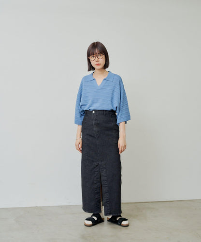 【Kastane】【WHIMSIC】V領提花針織套頭衫