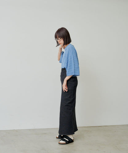 【Kastane】【WHIMSIC】V領提花針織套頭衫