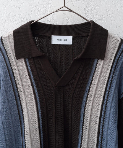 【Kastane】【WHIMSIC】V領提花針織套頭衫