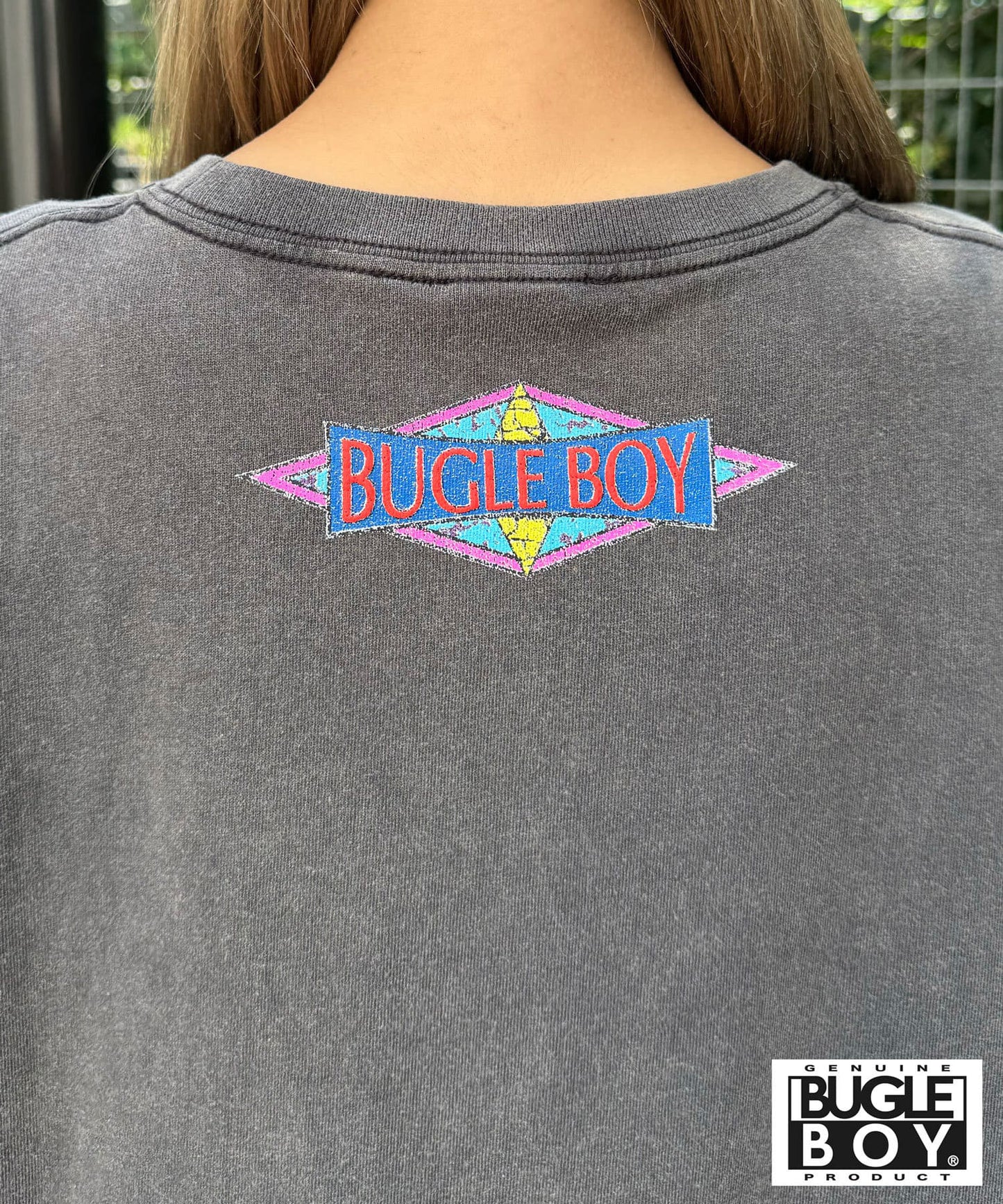 【BUGLE BOY/比格爾男孩】復古風無袖標誌T恤