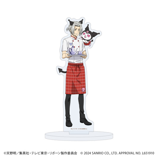 《家庭教師HITMAN REBORN!》×SANRIO CHARACTERS 亞克力支架20/獄寺隼人×《庫洛米》(合作插圖)