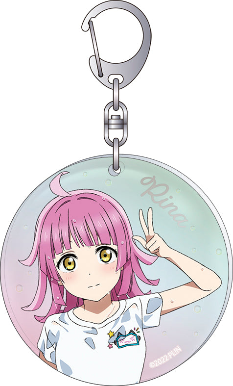 Love Live! 虹咲學園學園偶像同好會_極光亞克力鑰匙扣／天王寺 璃奈