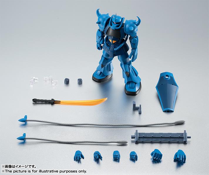 機動戰士高達_ROBOT魂 ＜SIDE MS＞ MS-07B 格夫 ver. A.N.I.M.E. (再版)
