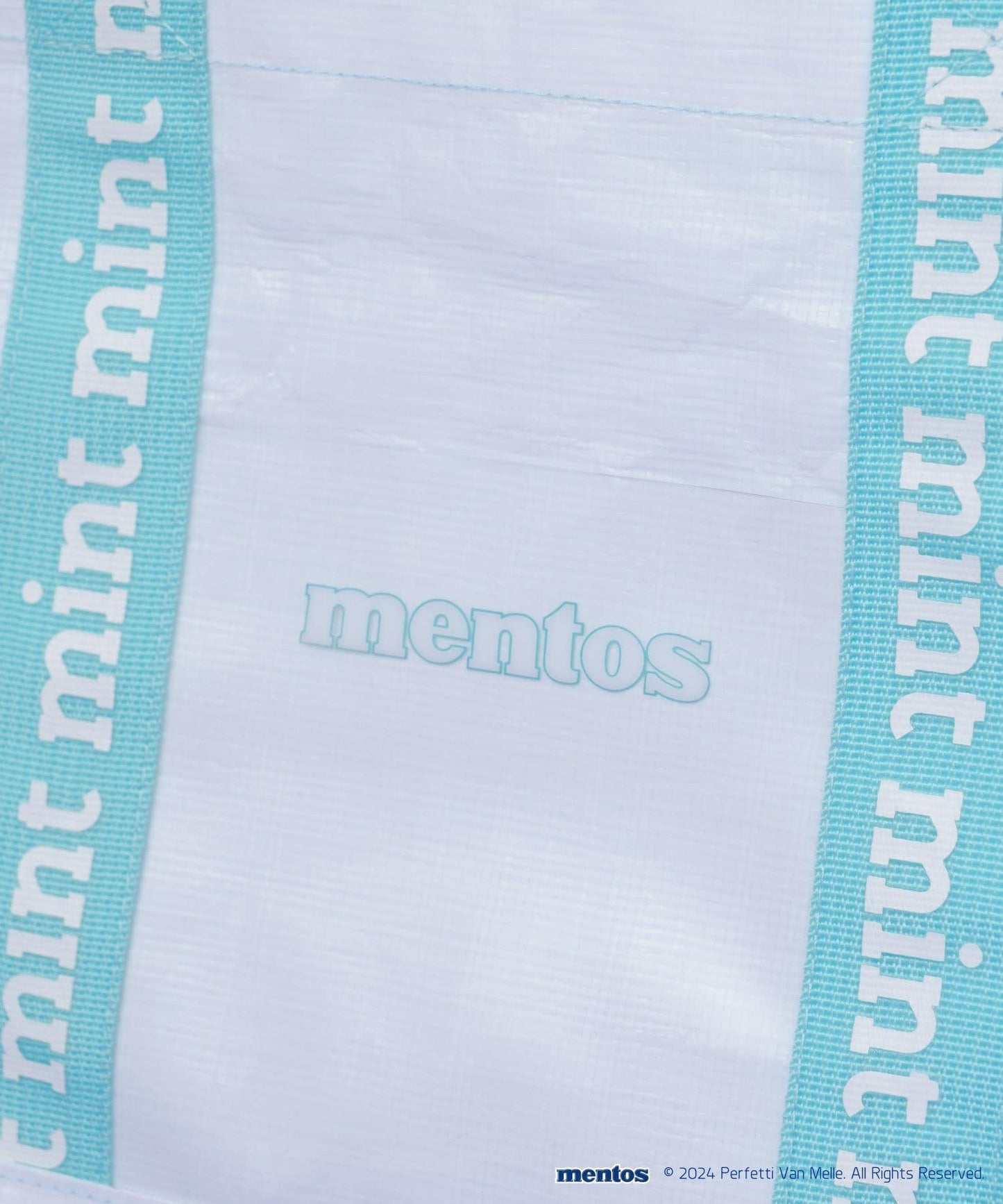 【Mentos 薄荷糖】休閒帆布手提包