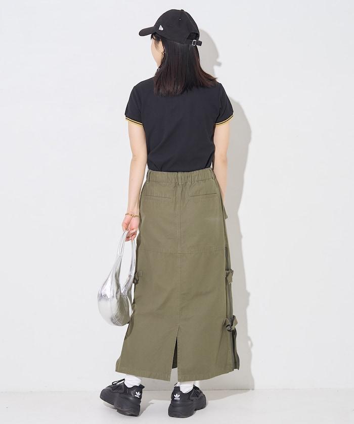 聯名 線條設計一點刺繡Polo衫