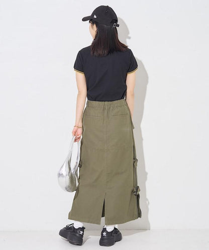 聯名 線條設計一點刺繡Polo衫