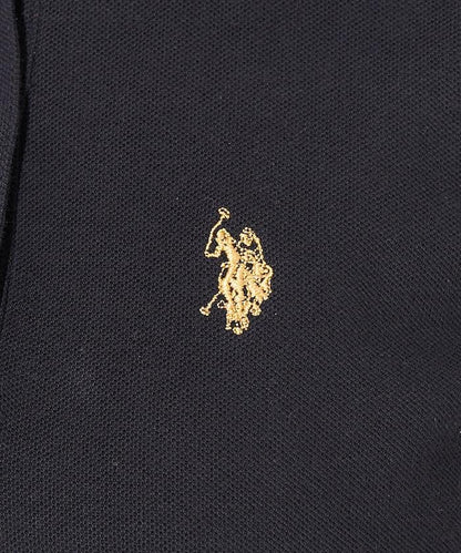 聯名 線條設計一點刺繡Polo衫