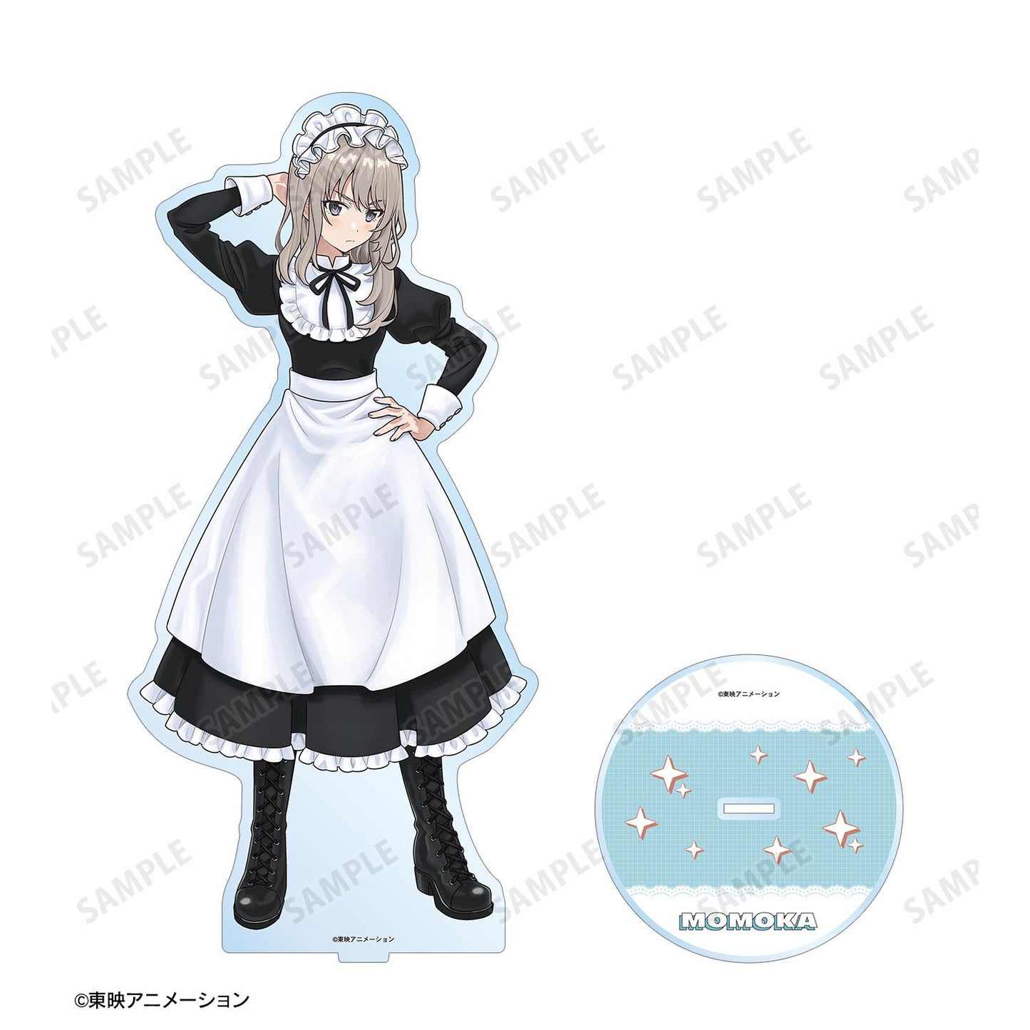 《哭泣少女樂隊》_描き下ろし 河原木 桃香 女僕風特大亞克力立牌