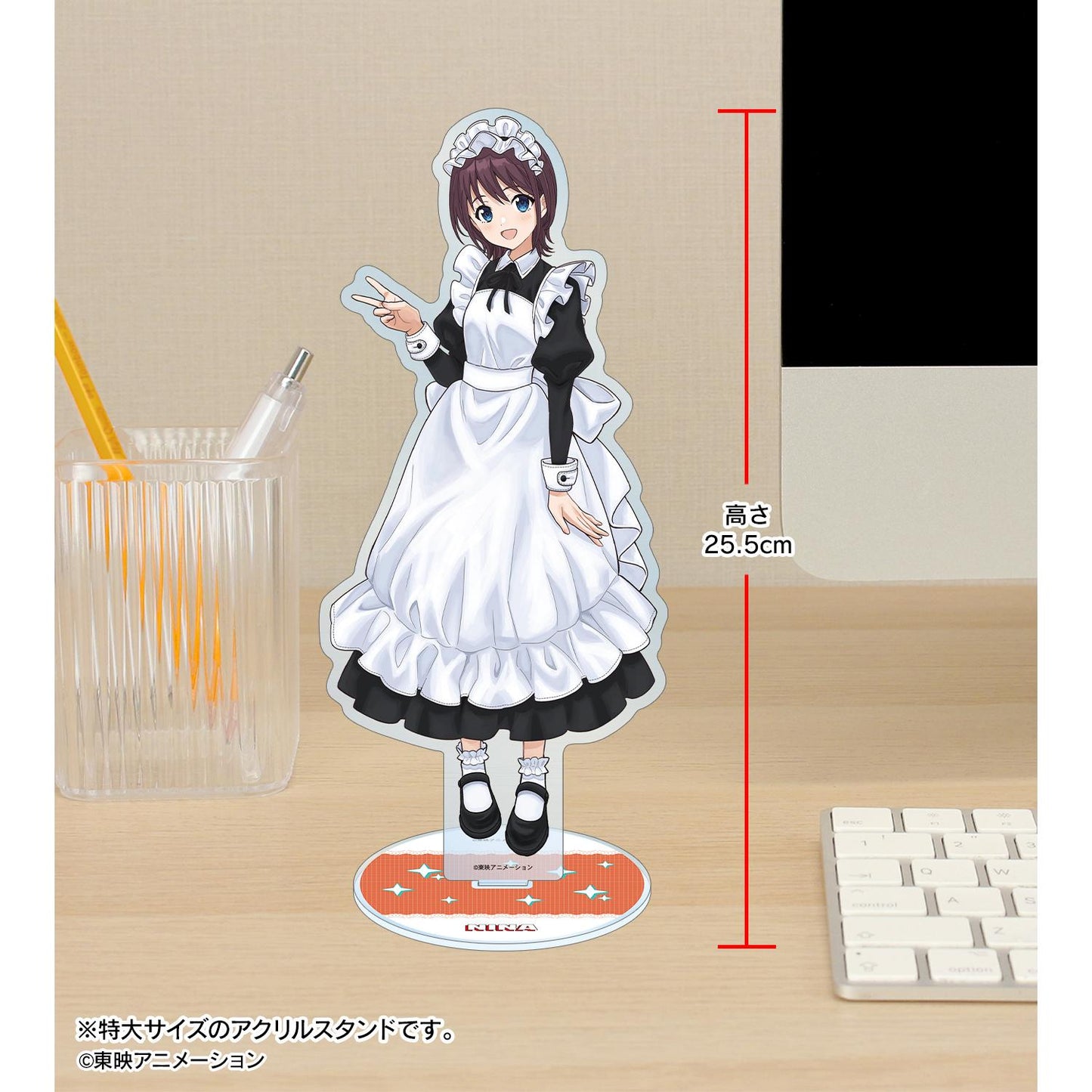 《哭泣少女樂隊》_描き下ろし 井芹 仁菜 女僕風特大亞克力立牌