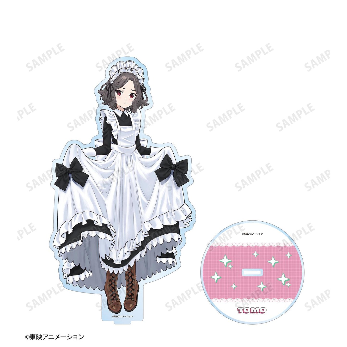 《哭泣少女樂隊》_描き下ろし 海老塚 智 女僕風特大亞克力立牌