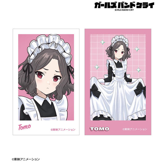 《哭泣少女樂隊》_描き下ろし 海老塚 智 女僕風版 即可拍攝相機風插圖卡2張組合