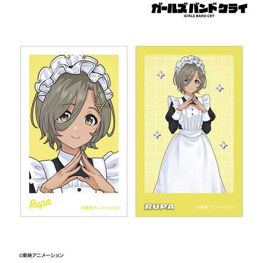 《哭泣少女樂隊》_描繪新作 奢華女僕風ver. 即時相機風插畫卡片2張組合