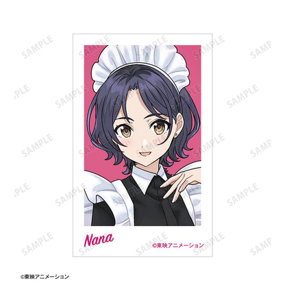 《哭泣少女樂隊》_描繪版 娜娜 女僕風款 即時相機風插圖卡2張組合
