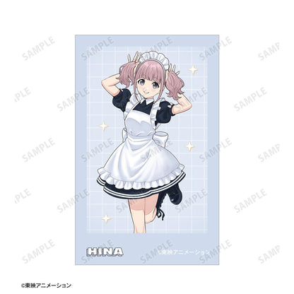《哭泣少女樂隊》_描き下ろし 雛女 侍女風ver. 即時相機風插畫卡片2張組合