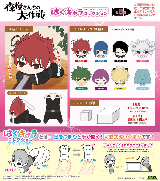《夜櫻家大作戰》YD-02 可愛角色收藏品【整箱/8個裝】
