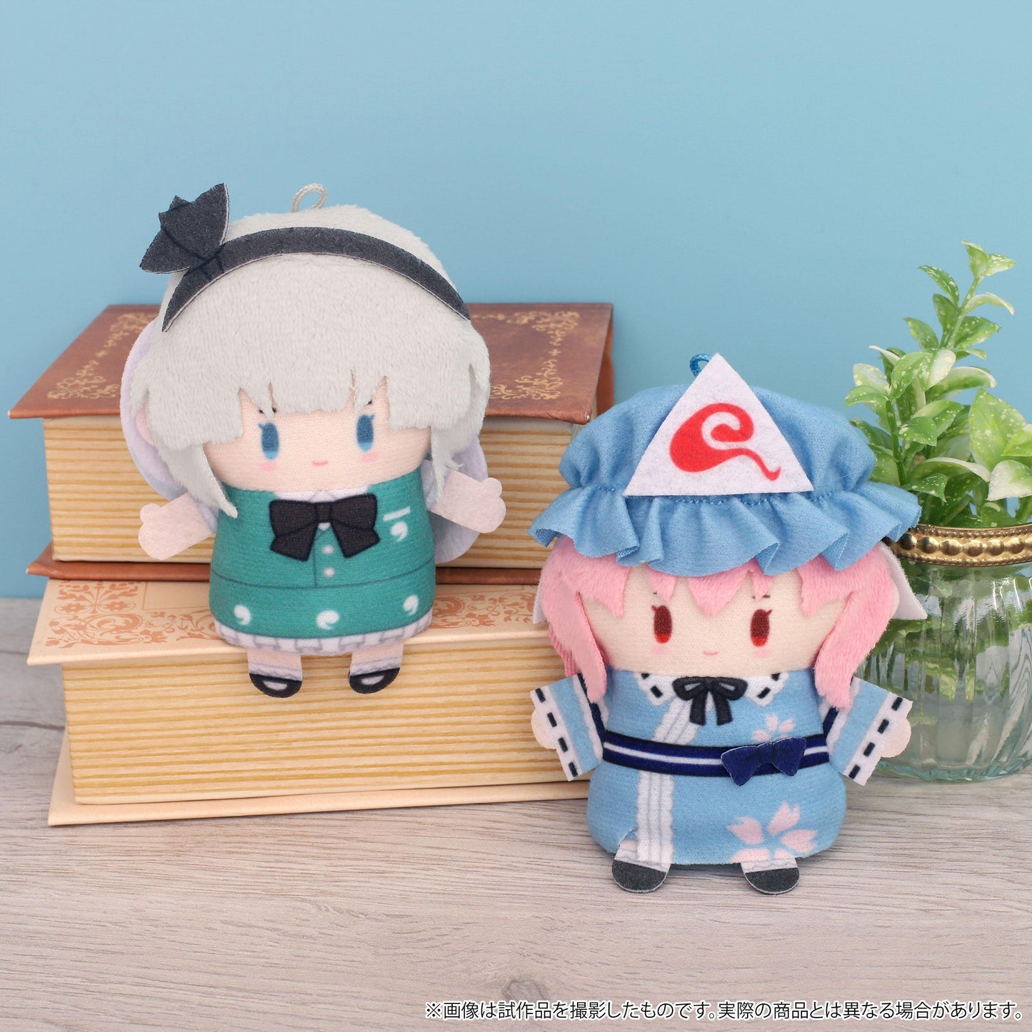 《東方Project》_手指掛飾·PUPPELA帕佩拉 套裝［玩偶］／魂魄妖夢＆西行寺幽幽子