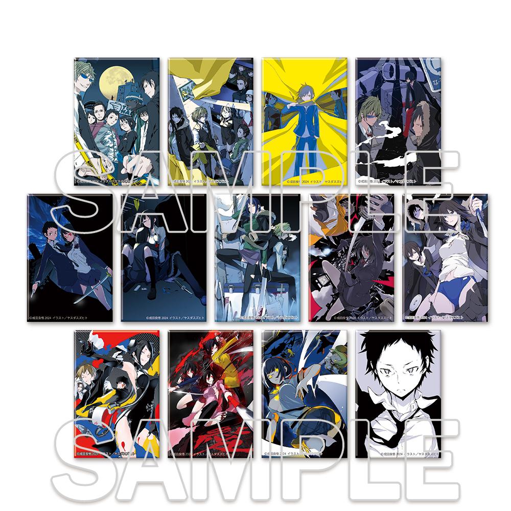 【原作20週年紀念】《無頭騎士異聞錄》_交易廣場罐章 Ver.電擊文庫封面視覺