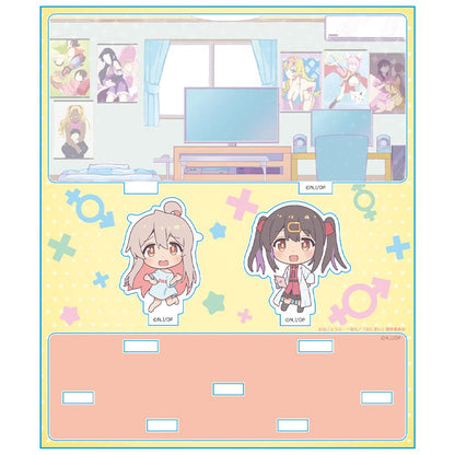 哥哥再見！亞克力景觀模型 A [真廣&美彌裡]