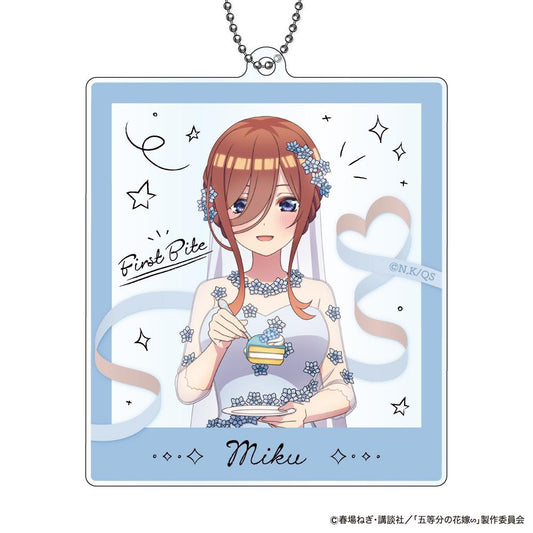 《五等分的新娘》∽_亞克力鑰匙扣 First Bite版本 C：中野三玖