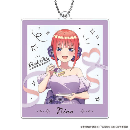 《五等分的新娘》∽_亞克力鑰匙扣 First Bite版本 B：中野二乃