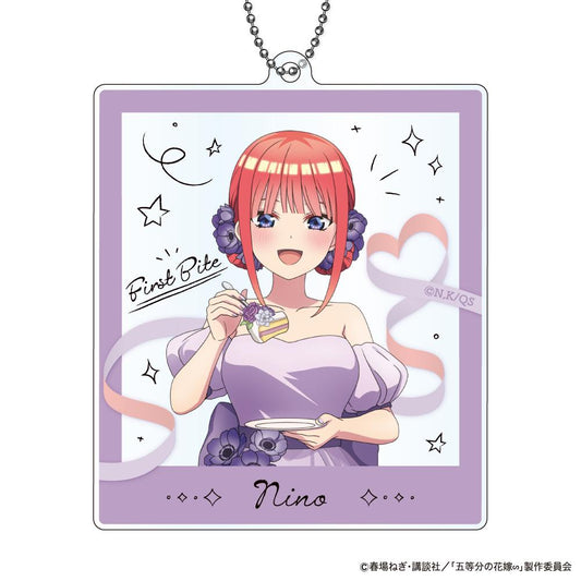 《五等分的新娘》∽_亞克力鑰匙扣 First Bite版本 B：中野二乃