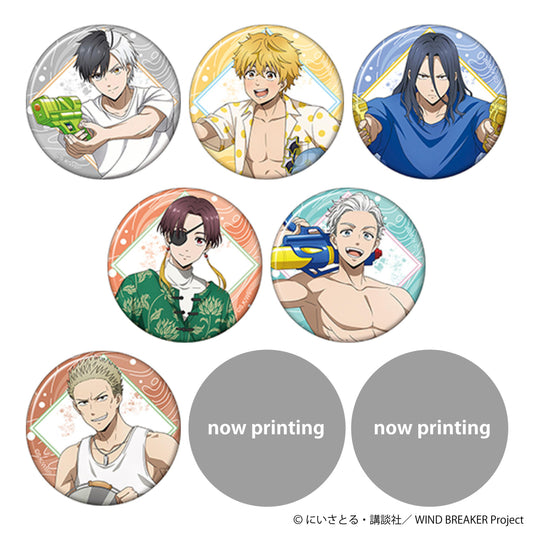 《防風少年》角色徽章收藏系列 【盒裝/8包裝入】