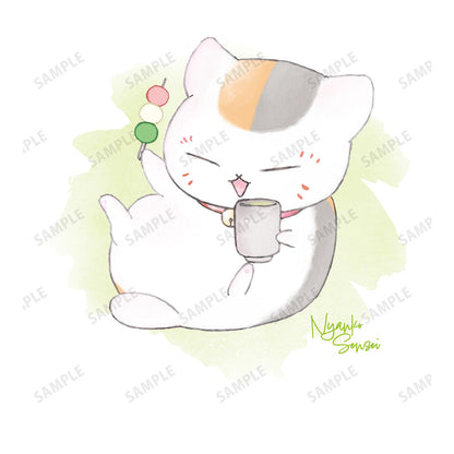 《夏目友人帳》_(尺碼/XL)_貓老師 變形Ani-Art T恤 表面綠色男士