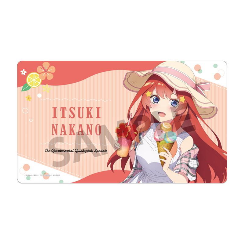 《五等分的新娘》∽描繪版橡膠墊 中野五月 假期 ver.