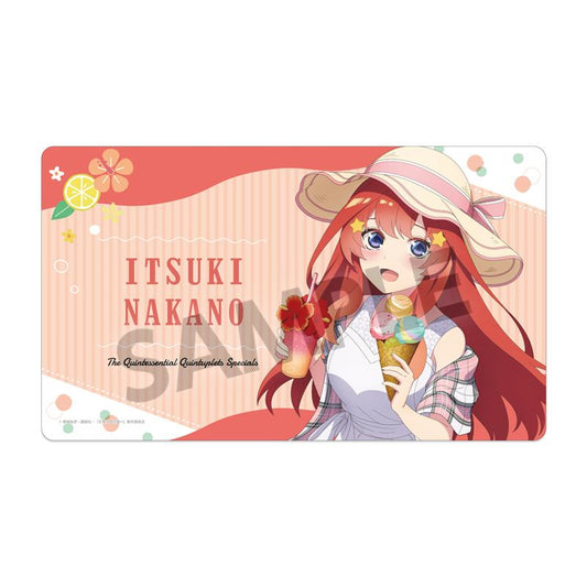 《五等分的新娘》∽描繪版橡膠墊 中野五月 假期 ver.