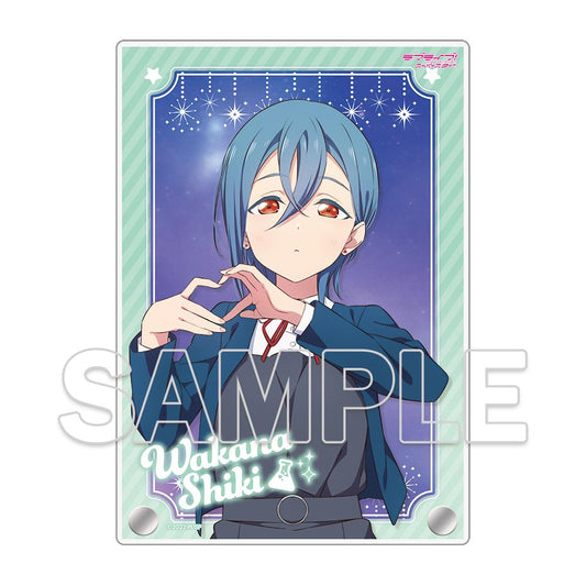 Love Live! Superstar!! 亞克力板 Ver.心形 若菜 四季