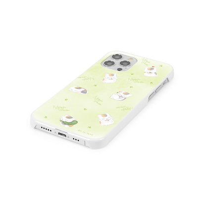 《夏目友人帳》_(適用機型/iPhone XR)_貓老師 變形Ani-Art iPhone手機殼 黃綠色